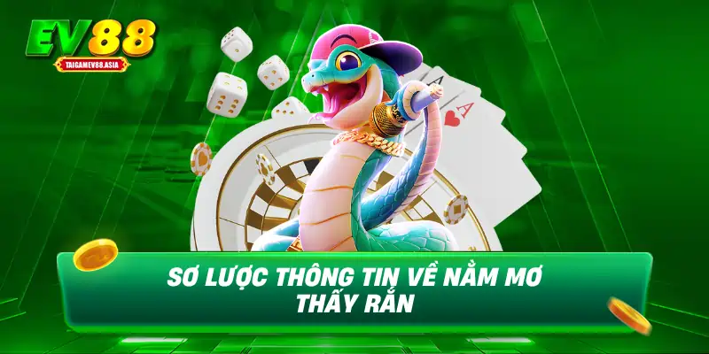 Sơ lược thông tin về nằm mơ thấy rắn