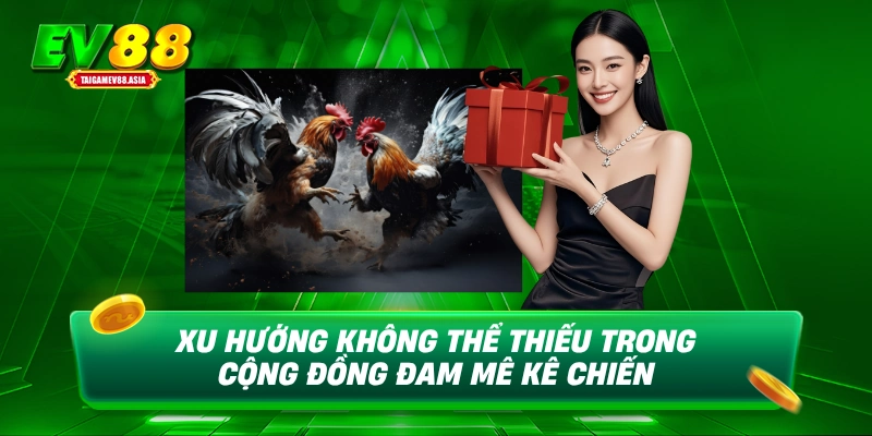 Xu hướng không thể thiếu trong cộng đồng đam mê kê chiến
